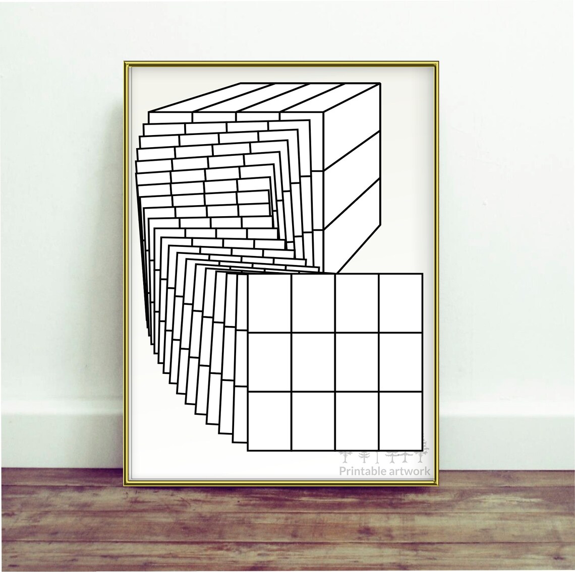 3 Dimensional Art 3D Art 3D Space Art Contemporary Home Etsy