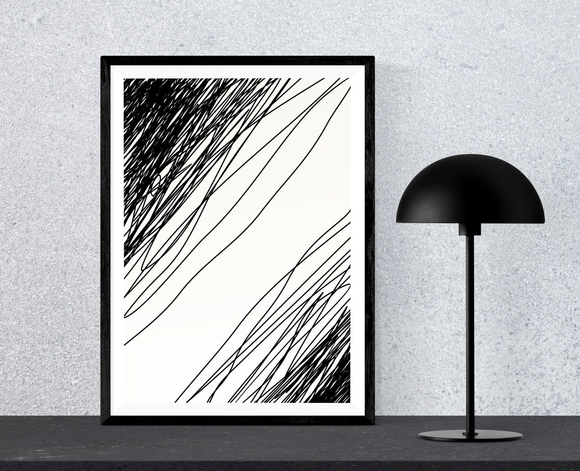 Modern Art Modern Home Interior Modern Wall Deco Wall | Etsy