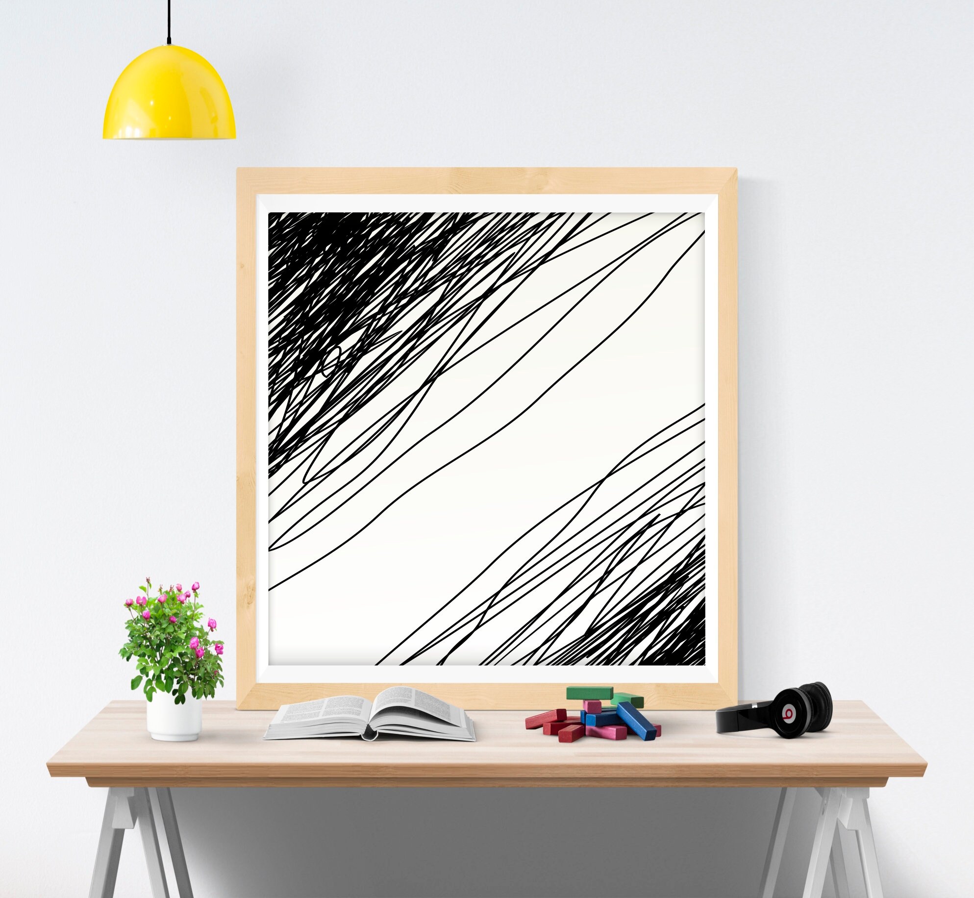 Modern Art Modern Home Interior Modern Wall Deco Wall | Etsy