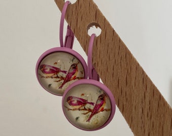 Boucles d’oreilles oiseaux de printemps