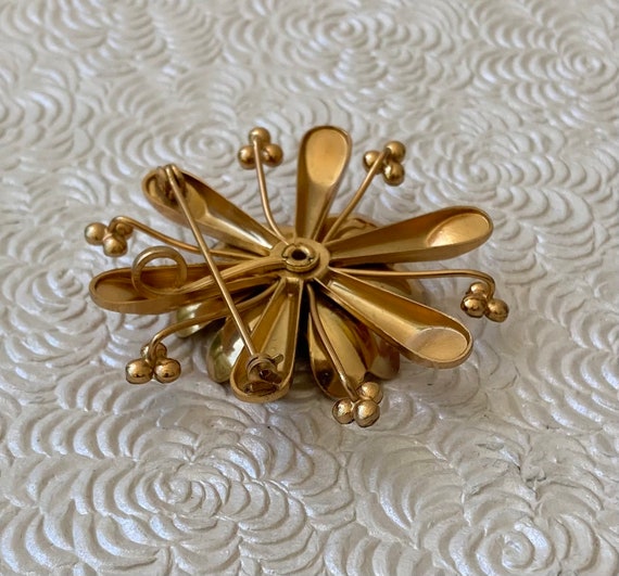 Unique vintage flower brooch & pendant - image 6
