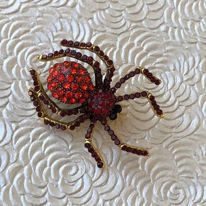 Einzigartige Vintage-Stil Spinne Vogelspinne Brosche