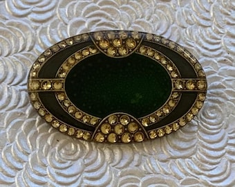 Vintage broche in art-decostijl
