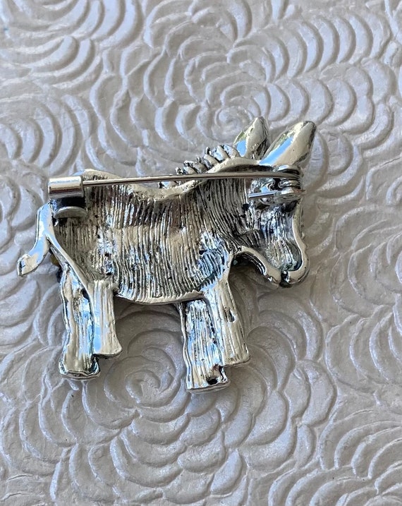 Adorable Donkey brooch - image 2