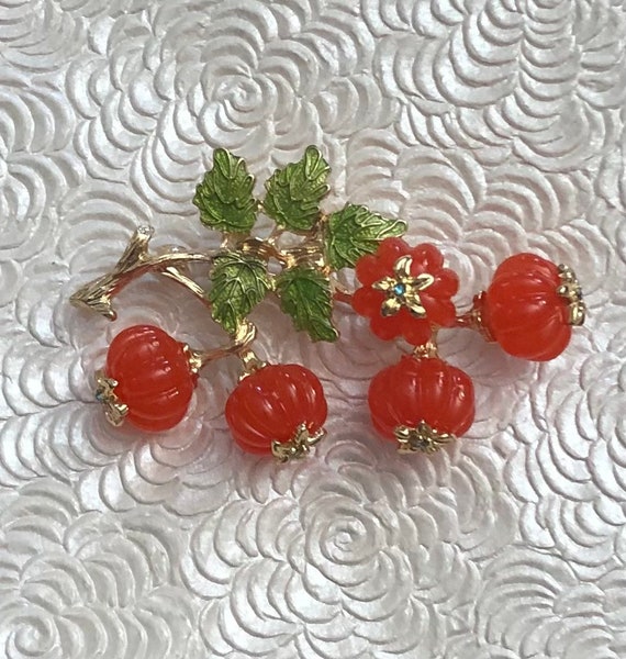 Unique Pomegranate  brooch - image 5