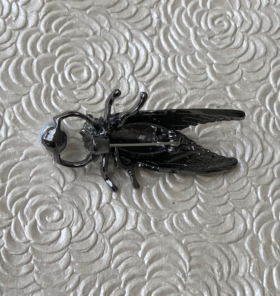 Unique Cicada vintage style Brooch - image 5
