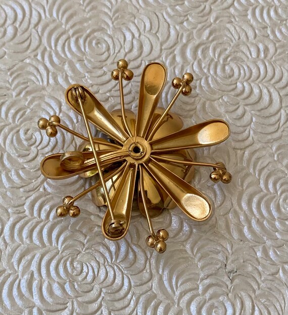 Unique vintage flower brooch & pendant - image 4