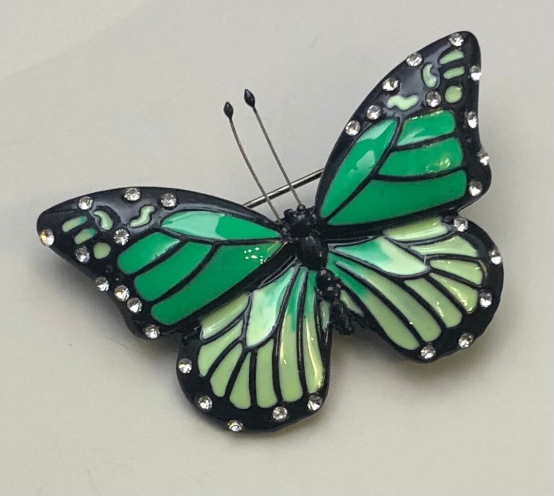 Unique Monarch Butterfly Brooch - Etsy
