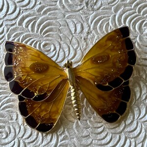 Vintage butterfly brooch pin