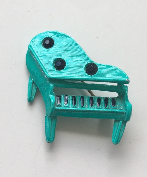 Vintage Piano brooch