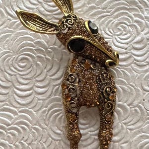 Adorable Donkey vintage style brooch