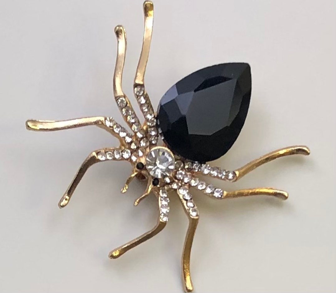 Unique Vintage Style Spider Brooch 
