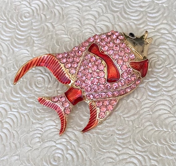 Unique tropical fish brooch - image 5