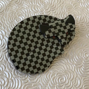 Unieke grote vintage kattenbroche