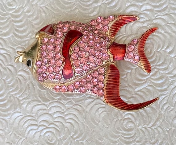 Unique tropical fish brooch - image 3