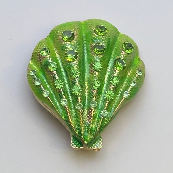 Seashell Brooch Etsy