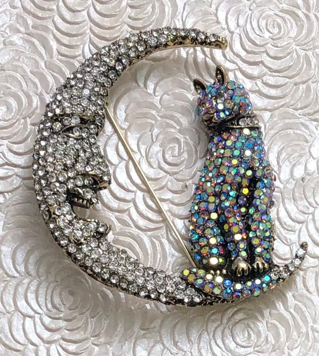Moon brooch discount