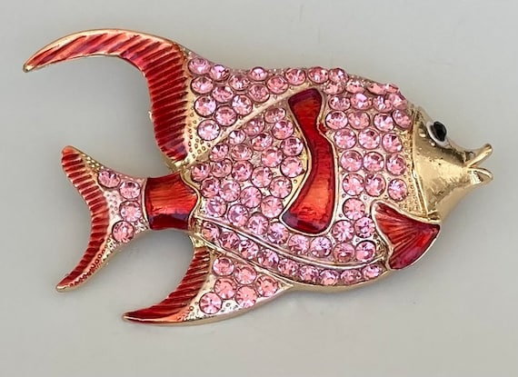 Unique tropical fish brooch - image 2