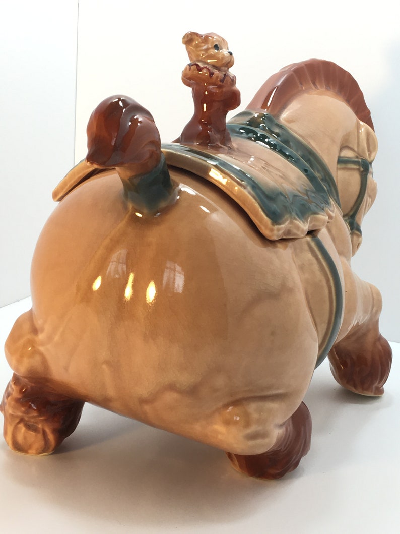 Brush McCoy Circus Horse Cookie Jar Etsy