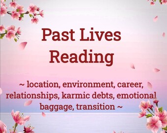 Lettura delle vite passate, Lettura delle vite passate, Lettura dettagliata delle vite passate