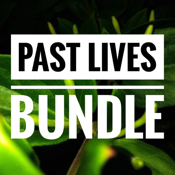 Past Lives Bundle, Three Past Lives Bundle, Past Life Reading