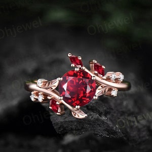Red rings online for women