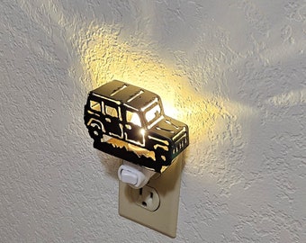 4 Door Off Road Night Light made out of Durable Rustic Steel 3D