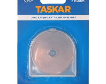 60mm Drehschneider klingen x 5 Pack für Olfa Etc von Taskar