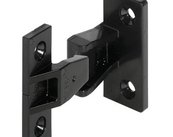Keku AS Push-Fit Panel & Frame Fixings Clip Set and Screws Black