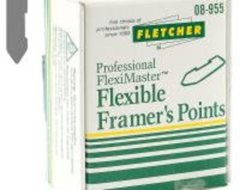 Fletcher Fleximaster Framer's Points 16mm 3,700 Picture Framing