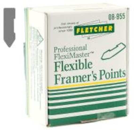 Fletcher Fleximaster Framer's Points 16mm 3,700 Picture Framing 