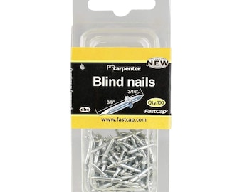 FastCap Double Ended Blind Nails 9+5mm (3/8"+3/16") Pack of 100