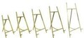 Mini Display Easel Brass Photo Picture Frame Tabletop Stand Wedding Art