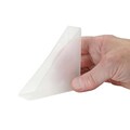Glass Corner Protectors 6mm White Plastic x 4 to 500