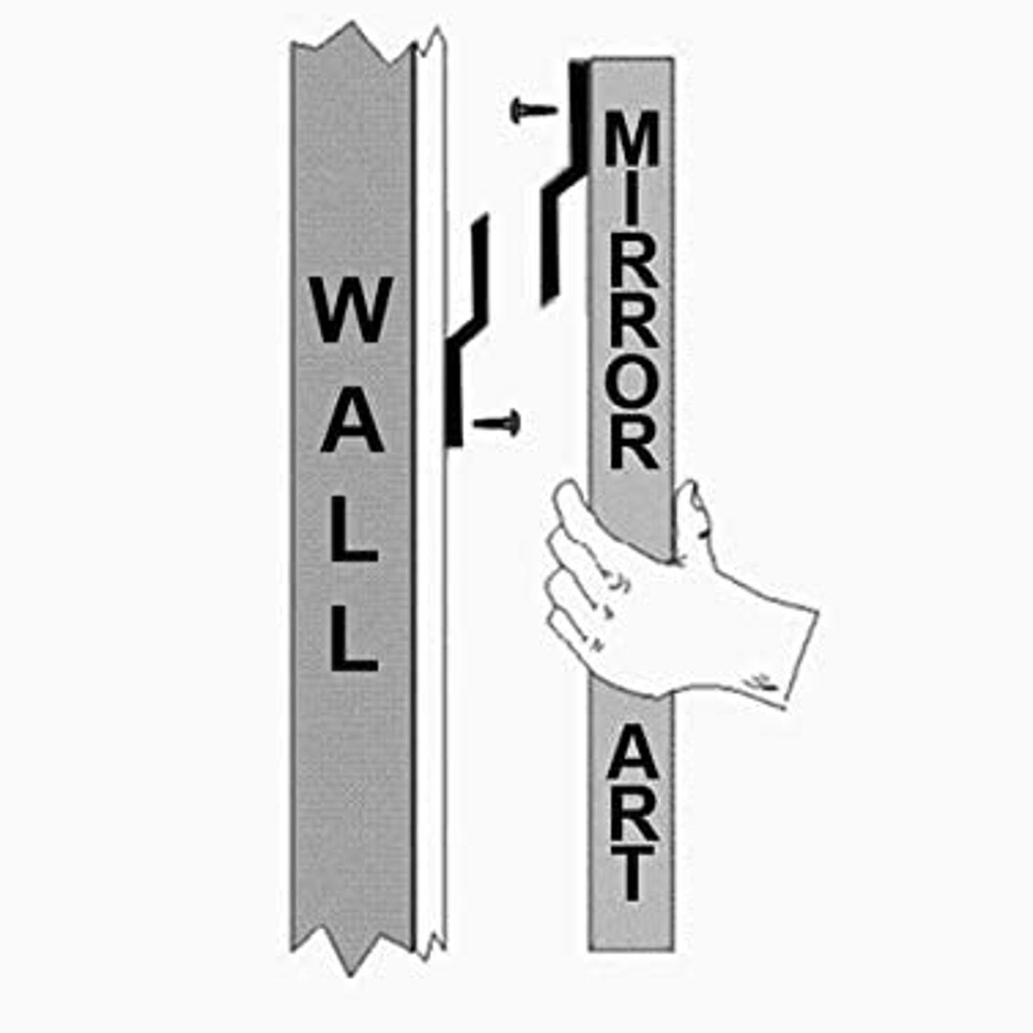 Hangman Heavy Duty Z Bar Hanger Picture & Mirror Hanging 114cm 45 Z45