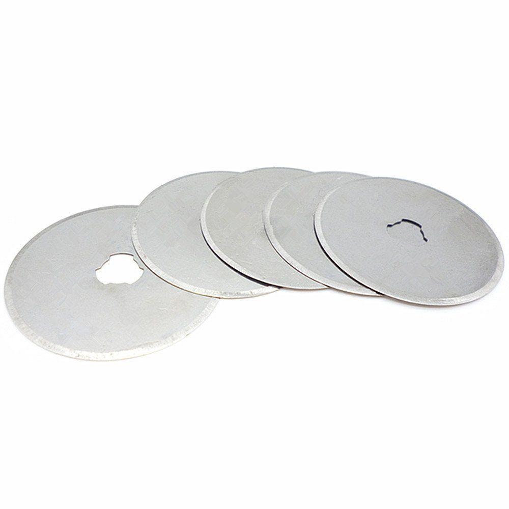 thumbnail image 2 of 5-Pack 45mm Rotary Cutter Blades With Storage Case - Fits Olfa & Dafa 2 of 12