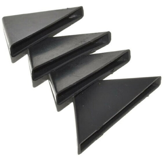Black plastic corner guards best sale