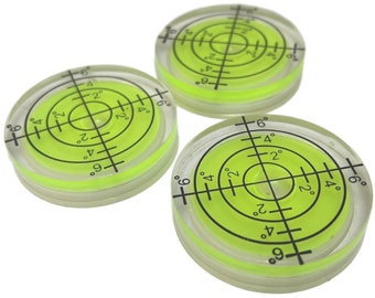 32mm Round Bullseye Precision Spirit Level Bubble