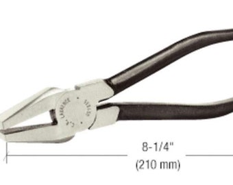 CRL Forged Steel Flare Jaw Glass Breaking Pliers 8.25" RD1935