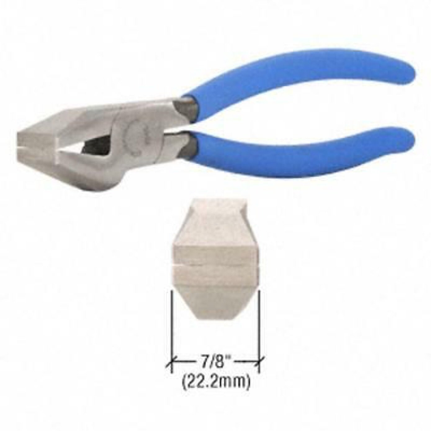 CRL 3610 8" Curved Jaw Glass Pliers - View #5