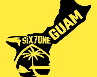 Guam SVG, Guam Six Seven One Map, Guam Island,Guam Map Guam Seal