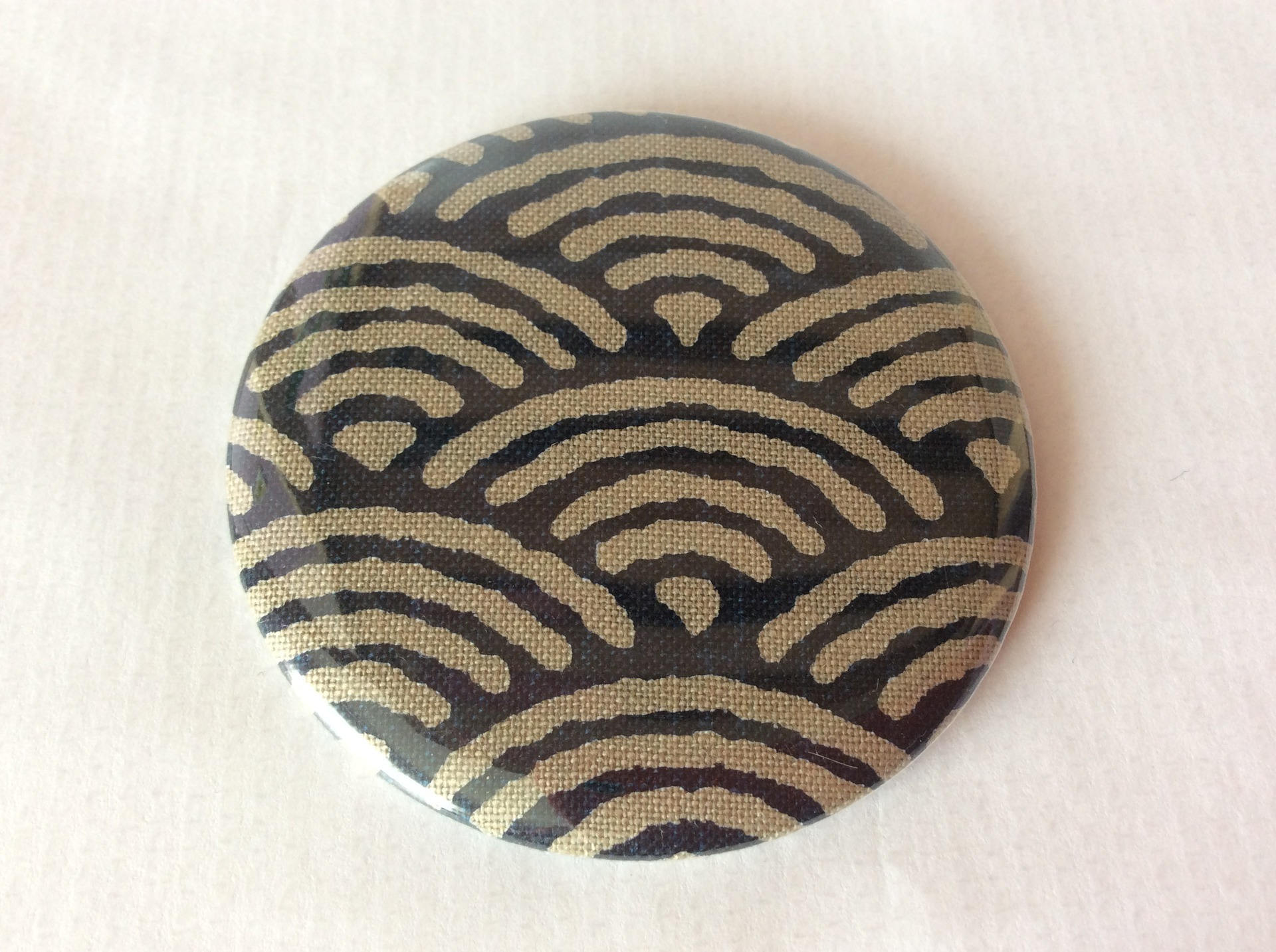 Magnet/Badge Japonais Seigaiha