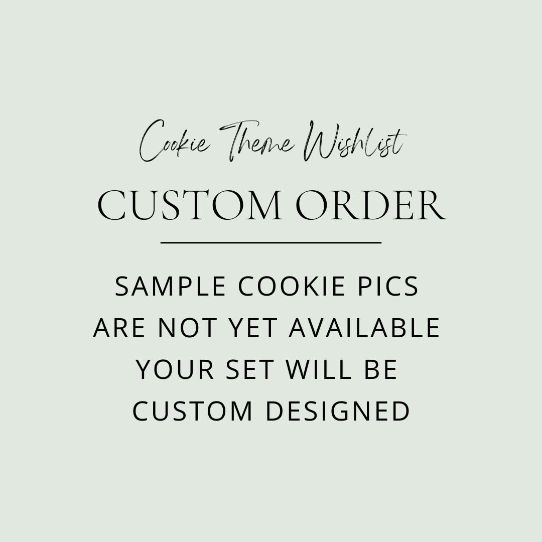 Custom Cookie Order 2 Dozen Personalized First Birthday One in a Melon Here Comes the Son