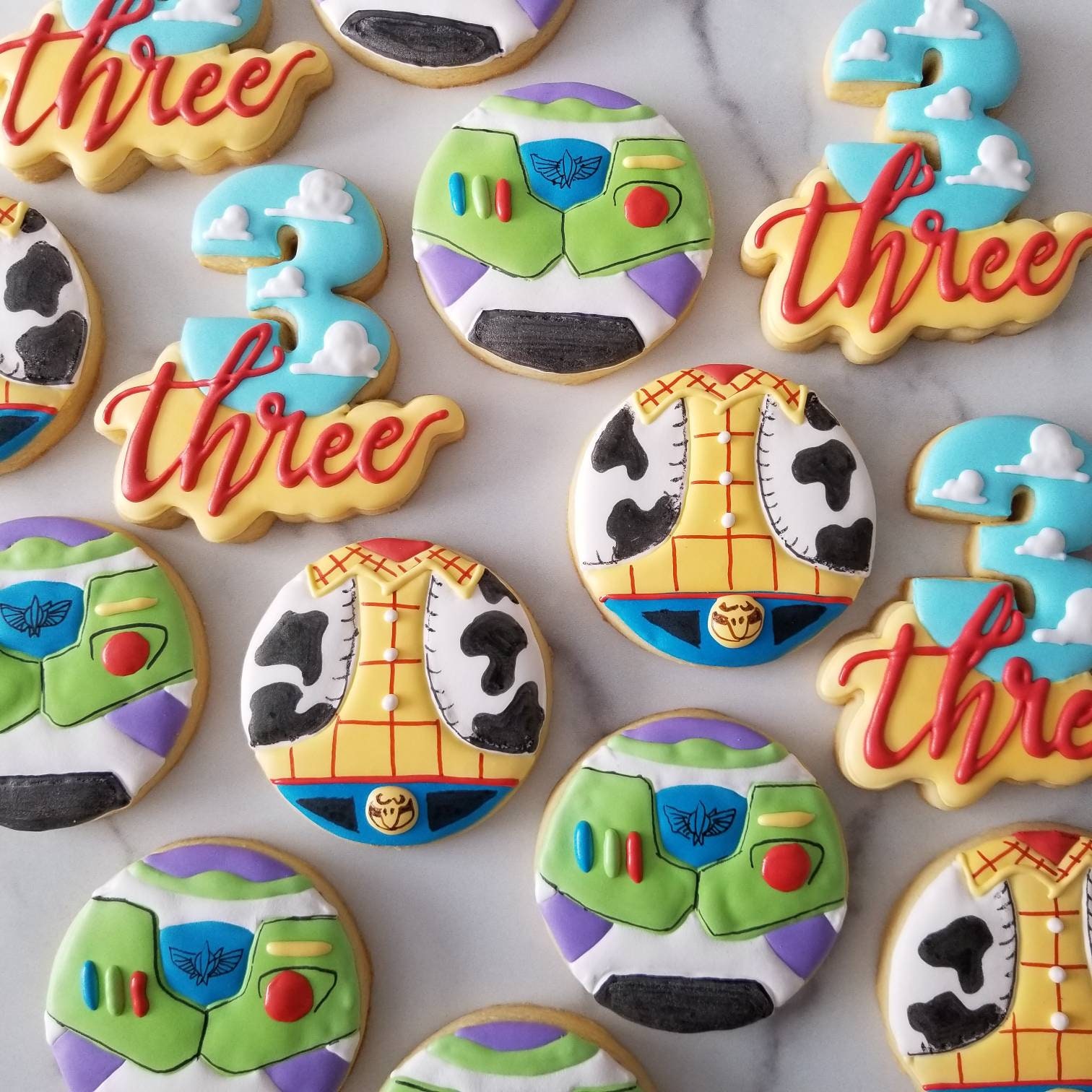 Toy Cookies 2 Dozen Woody Buzz Story Book Inspired Cookies Etsy