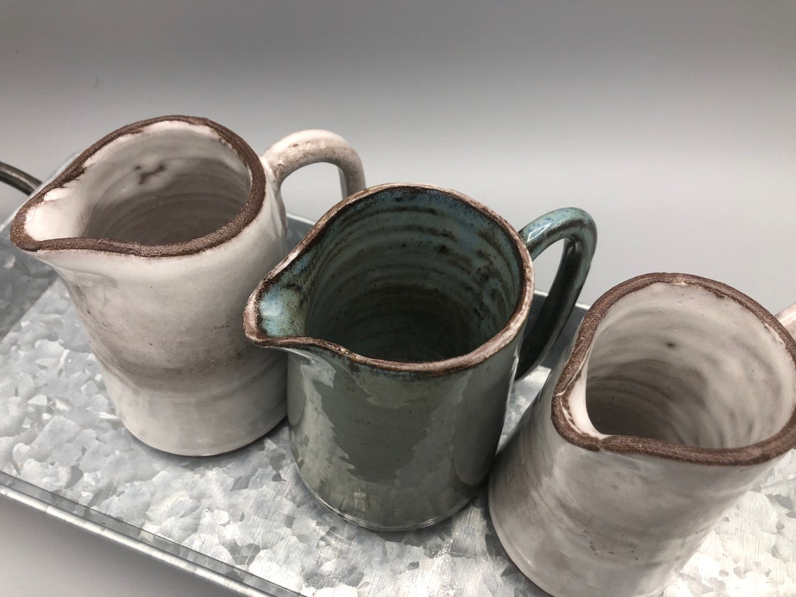 Small Ceramic Pitcher / Syrup Pitcher / Handmade Ceramic Etsy