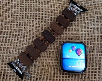 Natural Wood Apple Watch Band
