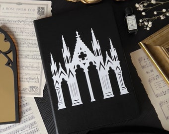 Cathedral window notebook - York book - Taccuino cattedrale - Gothic window notebook - Gothic Cathedral arch