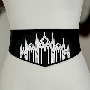 Cintura della cattedrale gotica vittoriana - design Votiva - cintura vittoriana - cintura della finestra gotica