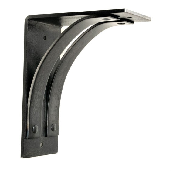 Rustic Fireplace Mantel Bracket Industrial Farmhouse Shelf Etsy