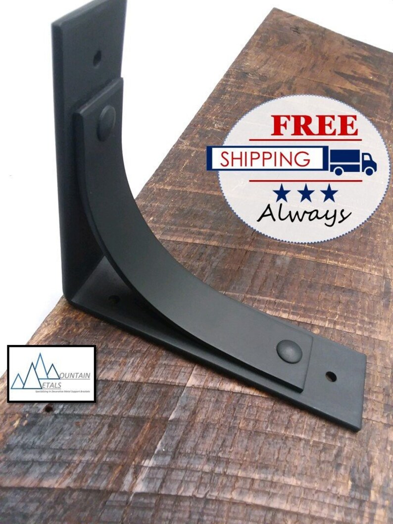 Farmhouse Shelf Bracket SOLD INDIVIDUALLY Rustic Mantel Etsy